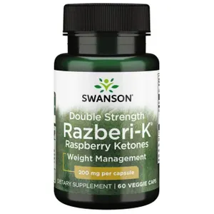 Swanson - Razberi-K, 200mg, 60 kapsułek wegetariańskich