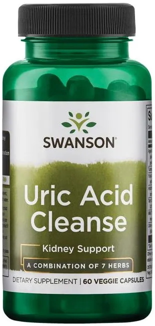 Swanson - Uric Acid Cleanse, 60 vkaps