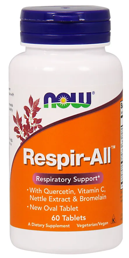 NOW Foods - Respir-All, 60 tabletek
