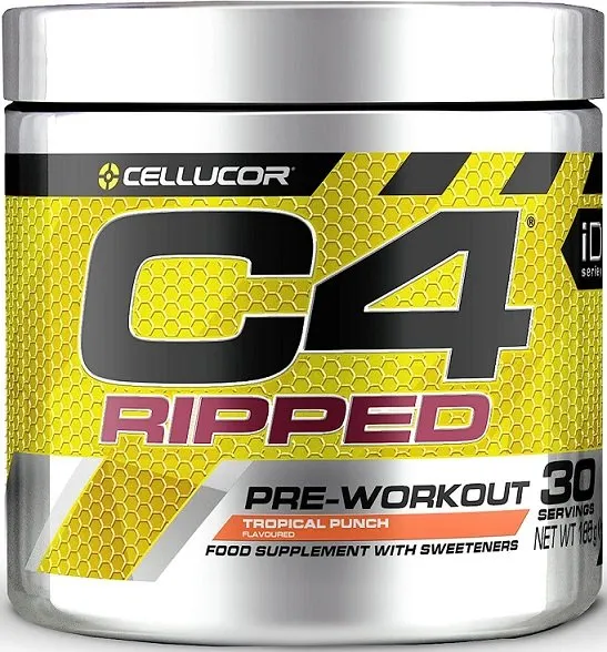 Cellucor - C4 Ripped, Tropical Punch, Proszek, 189g