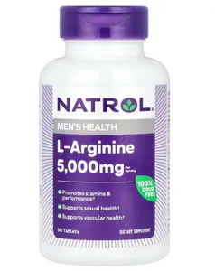 Natrol - L-Arginina, 3000mg, 90 tabletek