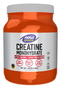 NOW Foods - Monohydrat Kreatyny, 100%, 1000g