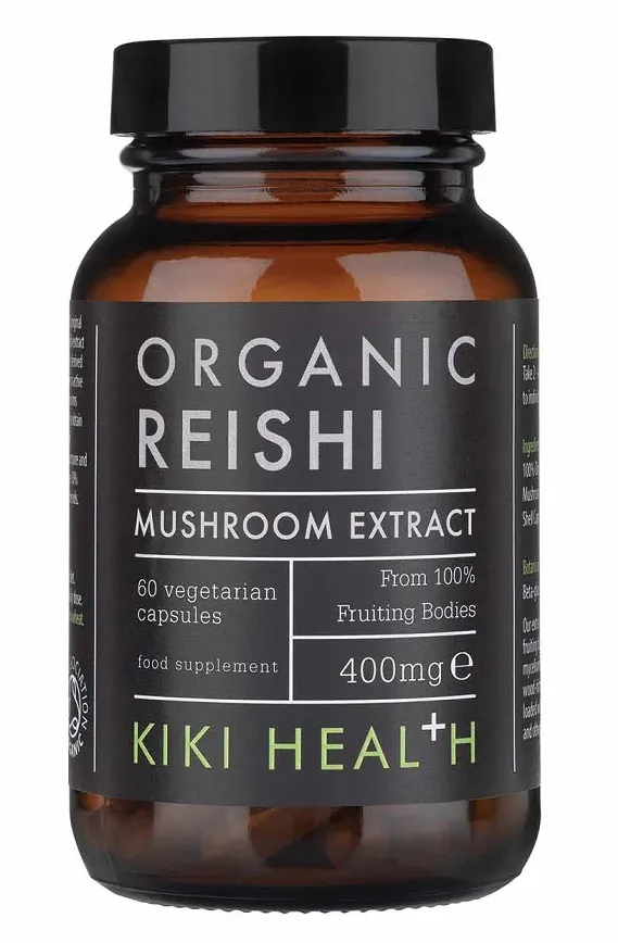 KIKI Health - Reishi Ekstrakt, 400mg, 60 vkaps