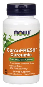 NOW Foods - CurcuFRESH Kurkumina, 60 vkaps