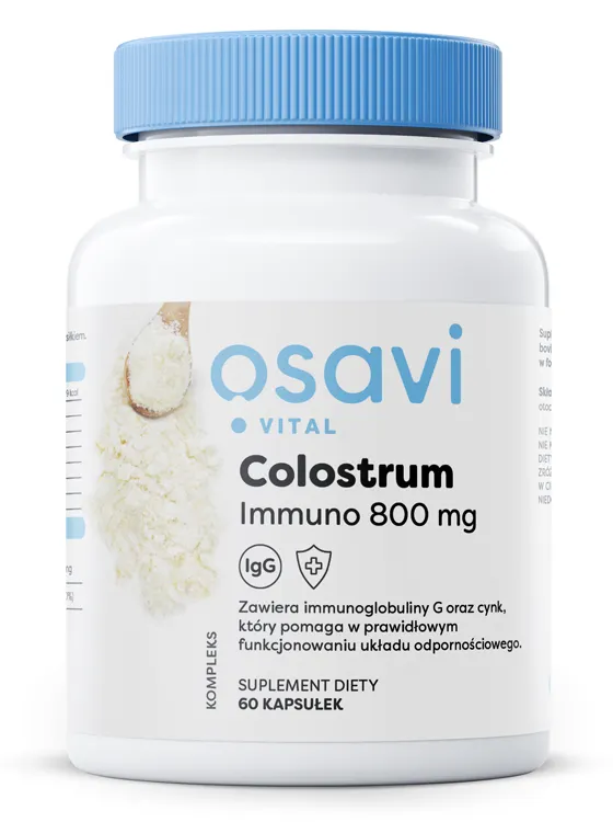 Osavi - Colostrum Immuno, 800mg, 60 kapsułek
