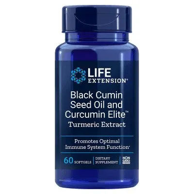 Life Extension - Black Cumin Seed Oil, 60 kapsułek miękkich