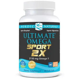 Nordic Naturals - Ultimate Omega 2X Sport, 60 kapsułek miękkich
