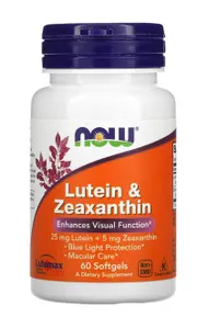 NOW Foods - Luteina i Zeaksantyna, 60 kapsułek miękkich