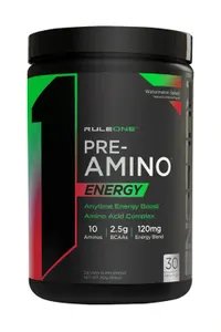 Rule One - Pre-Amino Energy, Watermelon Splash, Proszek, 252g