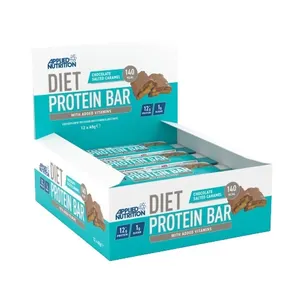 Applied Nutrition - Baton Proteinowy, Diet Protein Bar, Chocolate Salted Caramel, 12 x 45g