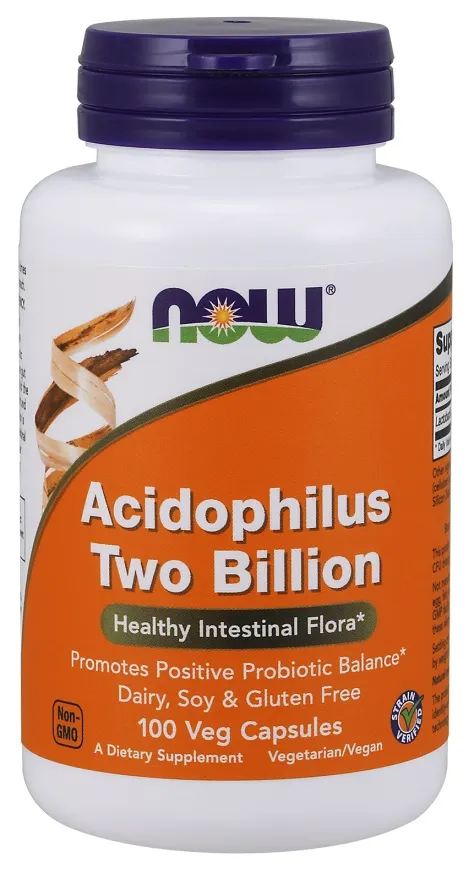 NOW Foods - Acidophilus, 2 Miliardy, 100 kapsułek
