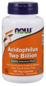 NOW Foods - Acidophilus, 2 Miliardy, 100 kapsułek