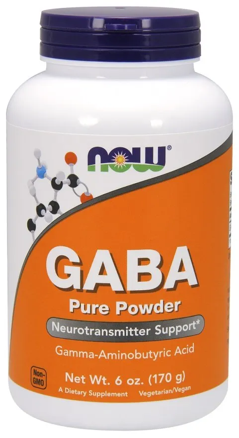 NOW Foods - GABA, Proszek, 170g