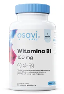 Osavi - Witamina B1, 100mg, 120 kapsułek
