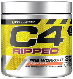 Cellucor - C4 Ripped, Tropical Punch, Proszek, 165g