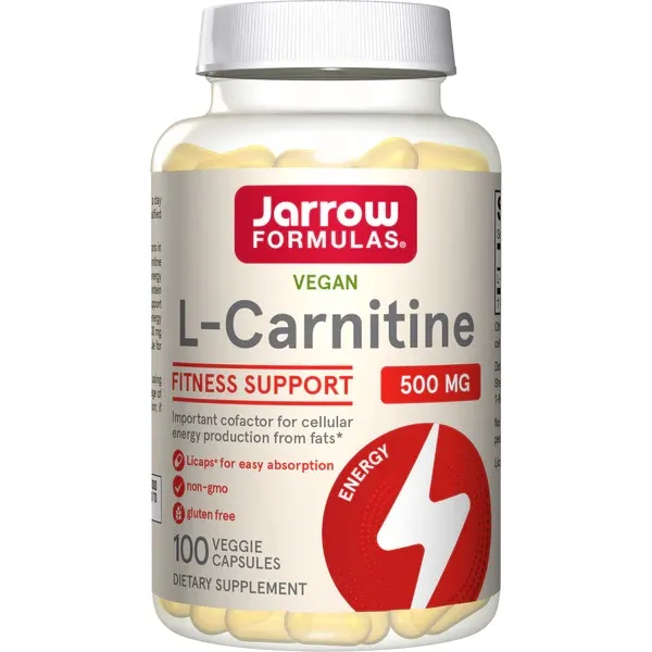 Jarrow Formulas - L-Karnityna, 500mg, 100 żelek