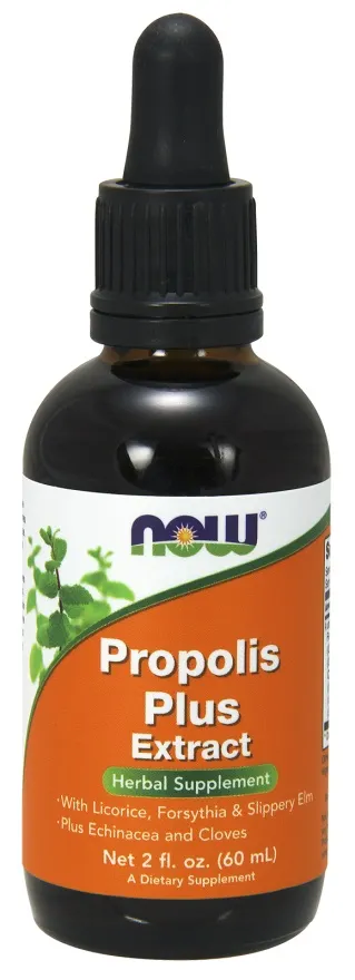 NOW Foods - Propolis Plus Extract, Płyn, 60 ml