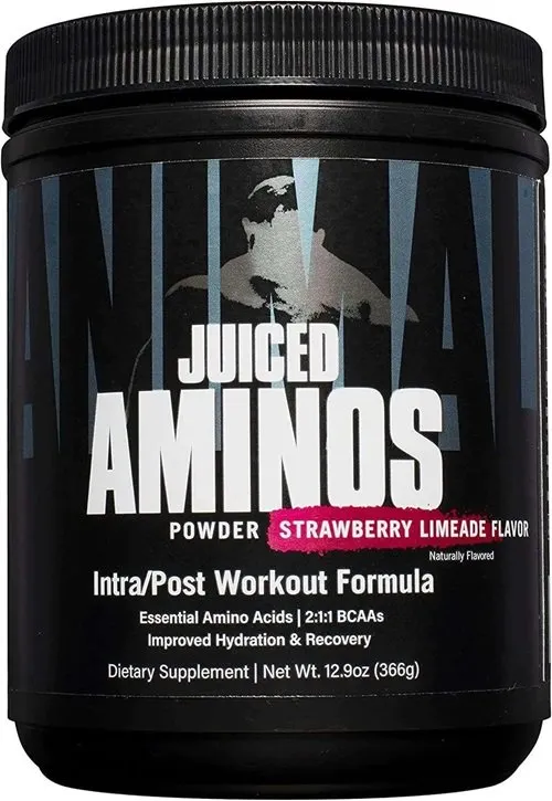 Universal Nutrition - Animal Juiced Aminos, Strawberry Limeade, Proszek, 358g