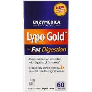 Enzymedica - Lypo Gold, 60 kapsułek