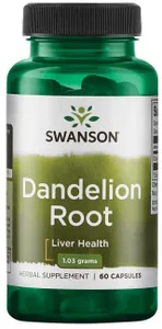 Swanson - Korzeń Mniszka Lekarskiego (Dandelion), 515mg, 60 kapsułek