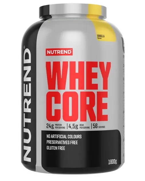 Nutrend - Odżywka Białkowa Whey Core, Wanilia, Proszek 1800g
