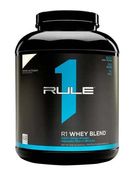 Rule One - R1 Whey Blend, Odżywka Białkowa, Vanilla Ice Cream, Proszek, 2244g