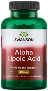 Swanson - Kwas Alfa Liponowy, 300mg, 120 kapsułek
