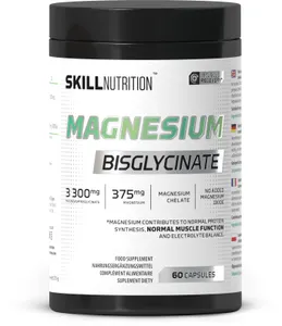 Skill Nutrition - Bisglicynian Magnezu, 60 kapsułek