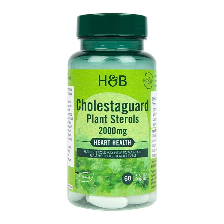 Holland & Barrett - CholestaGuard Plant Sterols, 2000mg, 60 tabletek