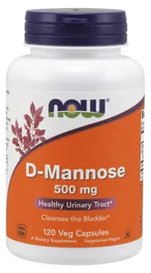 NOW Foods - D-Mannoza, 500mg, 240 vkaps