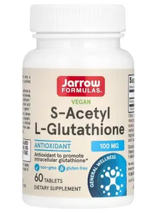Jarrow Formulas - S-Acetyl L-Glutathione, 100mg, 60 tabletek