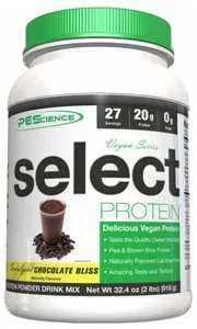 PEScience - Białko Select Protein Vegan Series, Chocolate Bliss, 918g