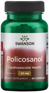 Swanson - Polikosanol, 20mg, 60 kapsułek