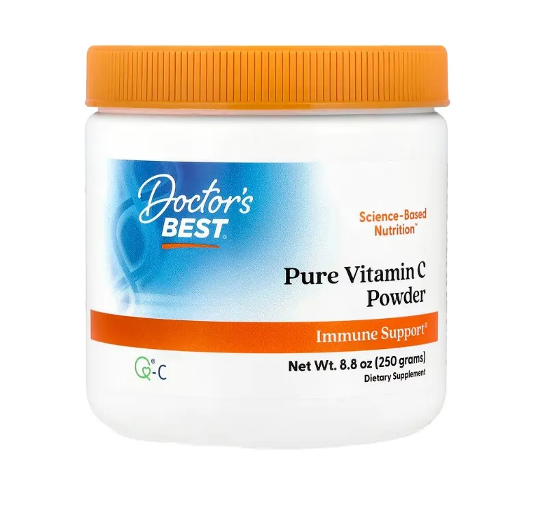 Doctor's Best - Witamina C + Quali-C, Proszek, 250g