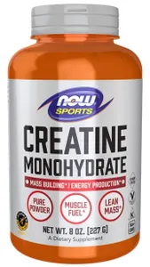 NOW Foods - Kreatyna, Monohydrat Kreatyny, 100%, Proszek, 227g