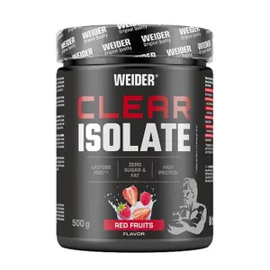 Weider - Białko Clear Isolate, Czerwone Owoce, Proszek 500g