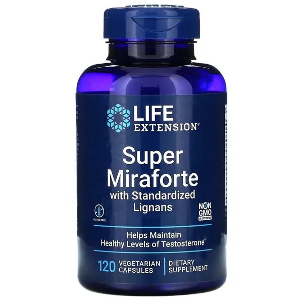 Life Extension - Super Miraforte with Standardized Lignans, 120 vkaps