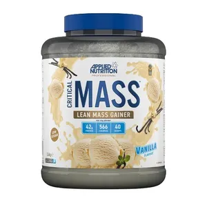 Applied Nutrition - Gainer, Critical Mass, Professional, Wanilia, Proszek, 2400g