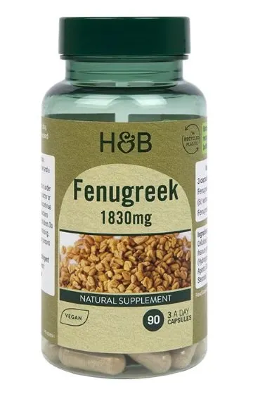 Holland & Barrett  - Fenugreek, 1830mg, 90 vkaps
