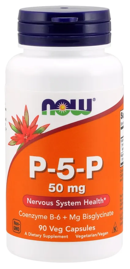 NOW Foods - P-5-P, 50mg, 90 vkaps