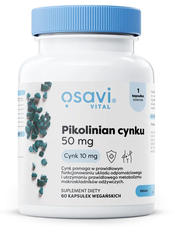 Osavi - Pikolinian Cynku, 50mg, 60 vkaps