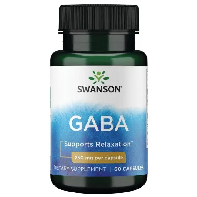 GABA, 250mg - 60 caps