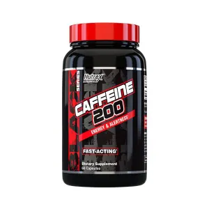 Nutrex - Caffeine 200, Kofeina, 60 kapsułek