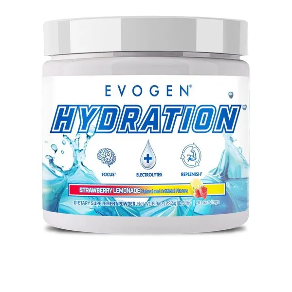 Evogen - Hydration, Strawberry Lemonade, Proszek 237g