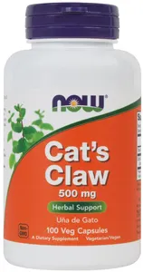 NOW Foods - Koci Pazur, Cat's Claw Ekstrakt, 500mg, 100 vkaps