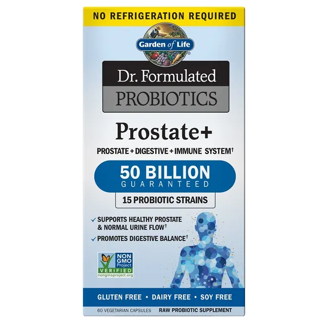 Garden of Life - Probiotyk, Dr. Formulated Probiotics Prostate+, 60 vkaps