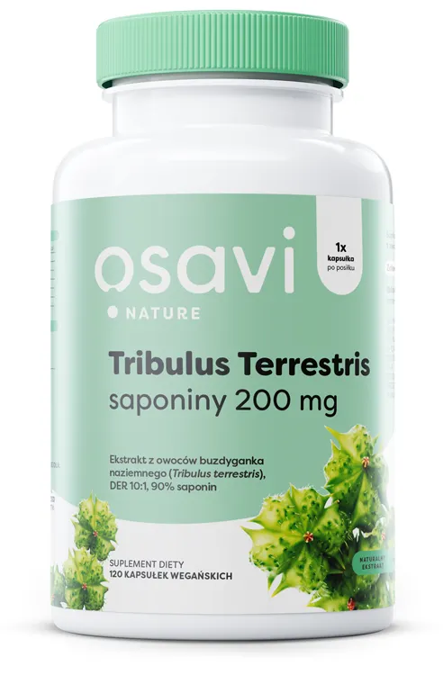 Osavi - Tribulus Terrestris, Saponiny 200mg, 120 vkaps
