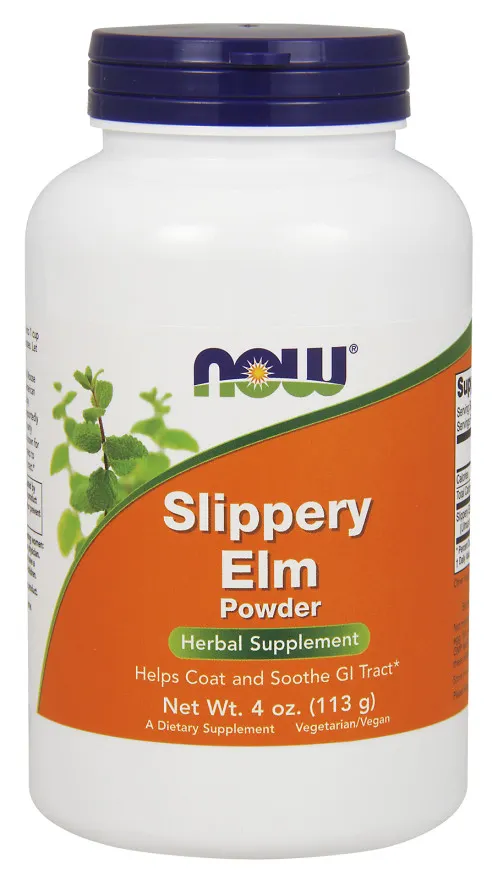 NOW Foods - Slippery Elm (Wiąz Czerowny), 113g