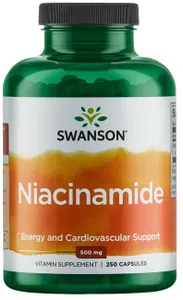 Swanson - Niacynamid, 500mg, 250 kapsułek