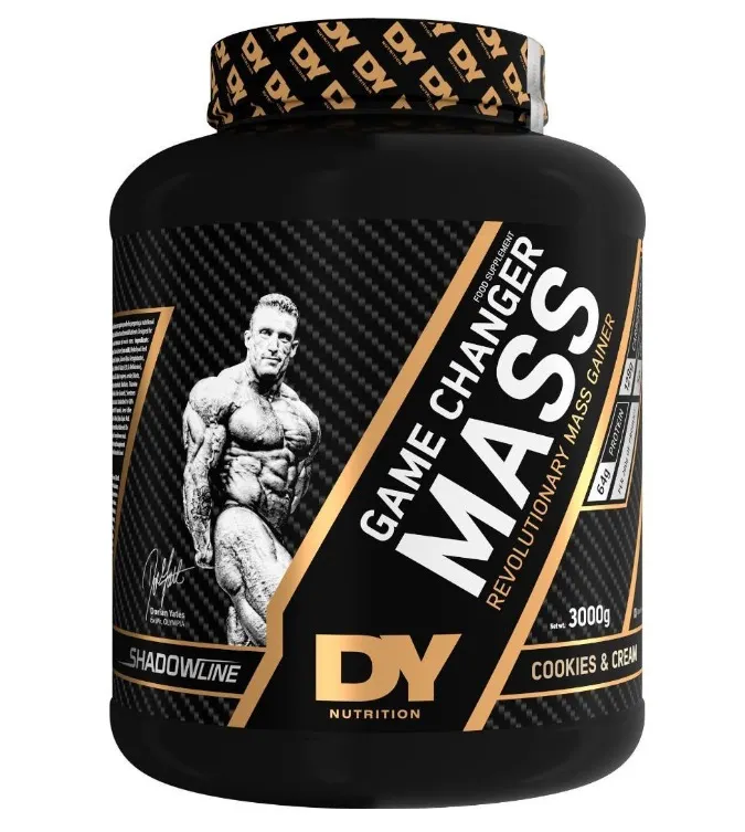 Dorian Yates - Game Changer Mass, Gainer, Cookies & Cream, Proszek, 3000g